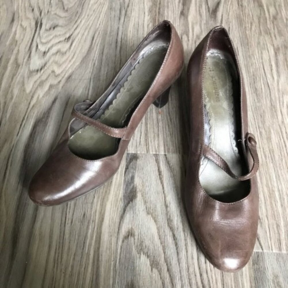 Naturalizer‎ Leather 3” Heels Mary Jane Pumps